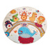 Plush thảm phim hoạt hình tròn in thảm rửa có thể được cắt phòng ngủ chống trượt bò bé chăn trẻ em - Thảm thảm trải sàn phòng ngủ Thảm