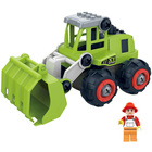儿童可拆卸组装工程车农夫车男孩动手益智拧螺丝刀拆装套装玩具车