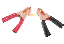 50A plated pure copper clip with teeth alligator clip Car charger clip power cord clip 8cm long