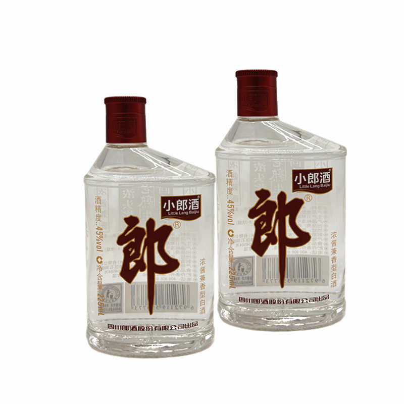 郎酒小郎酒45度225ml*6瓶大瓶装贵宾郎兼香型白酒小酒粮食酒-淘宝网