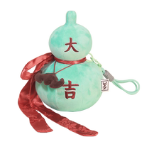 National Museum of China Daji Gourd Plush Pendant Cultural and Creative Pendant Exquisite School Bag Plush Accessories