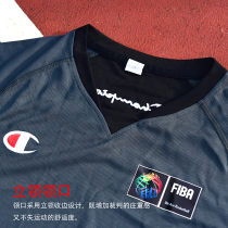 2021 Seiko Champion Basketball World Championship Basketball Referee Uniform Elastic Slim Style Referee Uniform Set