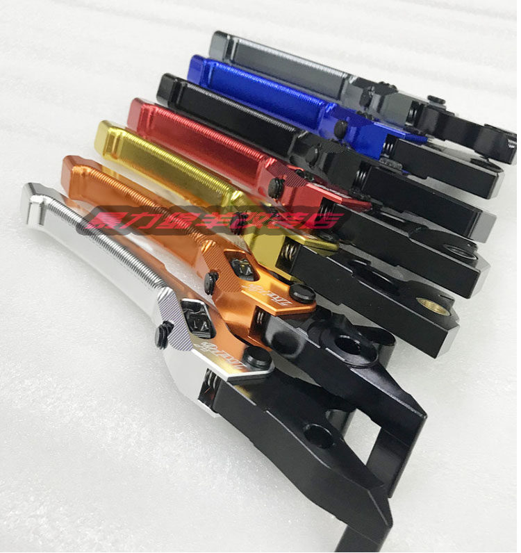 TWPO BRAKE LEVER Brake HANDLE Bull HORN Flower of Life FORTUNE CHOCOLATE GRID I SMAX FORCE SANYANG GR