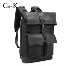 Chrri Kiwen backpack mens backpack fashion casual large capacity fashion trend College student Bag Men