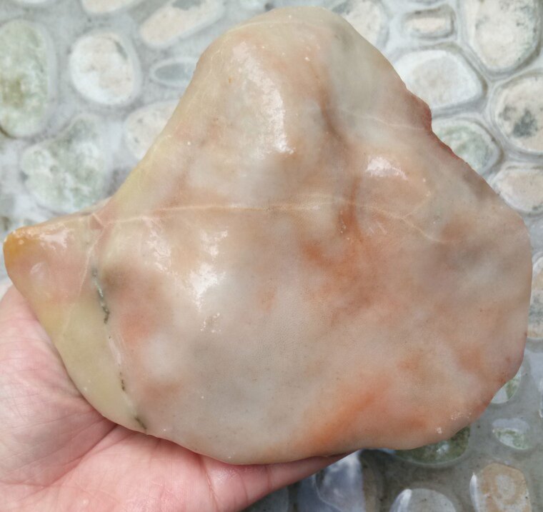 Ning Qiang Coral Jade Fossil Snowflake shaped stone small star point fine grain shaped original stone chided stone engraving material 2w