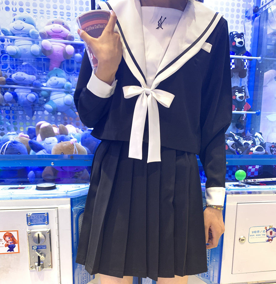 The Japan Ensemble Orthodox Bow JK uniforms a gifted college wind middle suit Enlarged Yard suit Conspicuine Women Dress