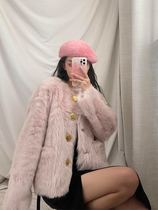 Imitation Fur Coats Womens Winter Short 2021 Fashion new fox Mautoscana fur integrated underweight coat