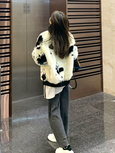 2024 Зимний темперамент молодой норка меховой курт