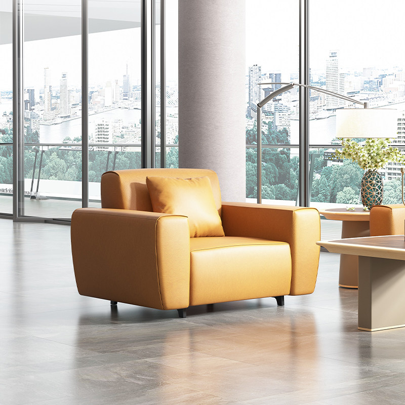 Humath Mood for Love Single High-end Sofa Combination Super Soft Luxury Straight Living Room Simple Modern Style