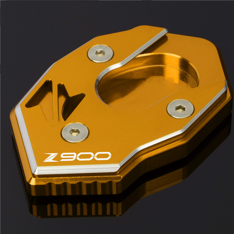 Color : 1 DZDJ for K-awasaki Z900 2017-2021 Motorcycle Refitting CNC Foot Support Enlarged Seat and Side Support Foot Pad Accessories Foot Pads