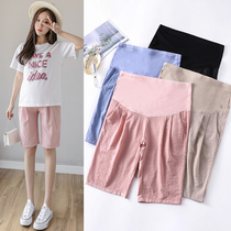 Pregnant women shorts in summer wear thin tramps loose pants in pants and pants in pregnant women summer dress tide