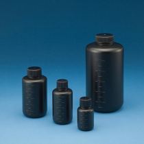 Azovang fine mouth round PE bottle shading bottle 15-2011-55 Drug-resistant small mouth plastic bottle 50ml-2L