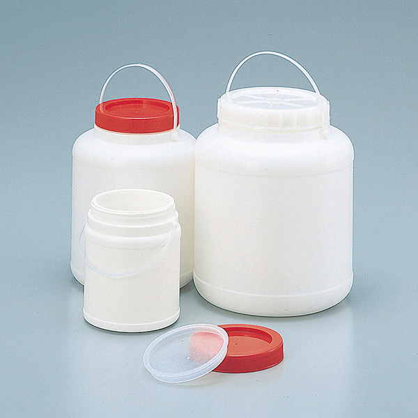 Sub-speed Wangs PE Guangkou bottle 4-5308-01 with lifting handle round bottle plastic large 1L 1L 3L 5L 5L