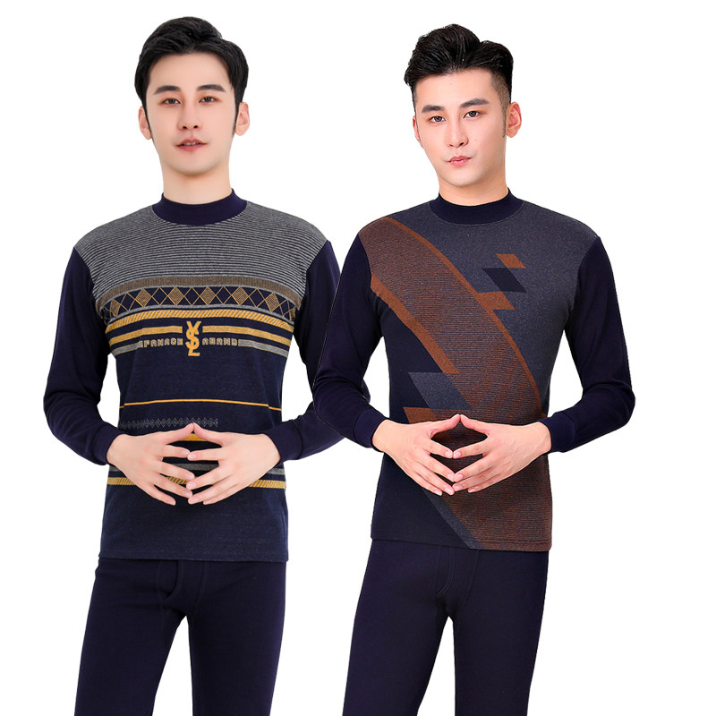 Red Beans Mid Youth Autumn Clothes Sanitary Pants Suit Pure Cotton Men Thin calorie clothes Bottoms Cotton Sweatshirt Teen Autumn
