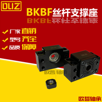 Ball screw support seat BKBF Type 10 12 15 17 20 25 30 35 with deep groove ball bearing