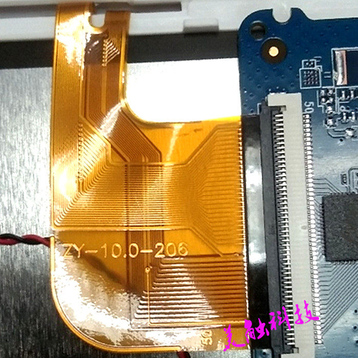 ZY-10 0-206 touch screen CH DH-10153A4-FPC handwriting outside screen glass touch screen