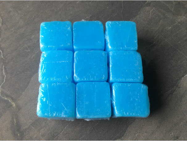 Fuel Block Wax Solid Alcohol Block Fuel Block Home Commercial Wax Outdoor Blue Square Wax Solid Wax Block