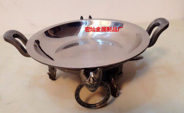 Sheep to Taurdin Grilled Fish Dish Twin Ear Pan Bake Boiler Alcohol Head Boiler Dry Boiler Alcohol Furnace