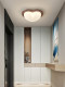 Medieval-Style Star Ceiling Lamp, Balcony Lamp, Solid Wood Retro Corridor, Hallway, Entrance Lighting, High-End Walnut Color