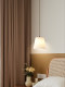American Retro Small Chandelier, Master Bedroom Bedside Lamp, Country Style Entryway Bar Counter Creative Pleated Pendant Light Fixture