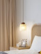 American Retro Small Chandelier, Master Bedroom Bedside Lamp, Country Style Hallway Entrance Bar Counter Creative Glass Pendant Lighting