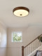 American Retro Ceiling Lamp, Master Bedroom Room Lamp, Balcony Entrance Hall Lamp, Creative Round European Led Lamp