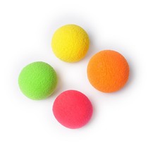 Childrens tennis soft small tennis low elastic ball Beginner tennis 4-pack ball toy