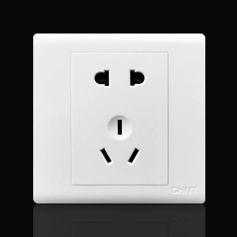 Positive Thai Switch Socket 7D Series 5-hole socket Power socket Home Air conditioning socket Panel Wall Switch