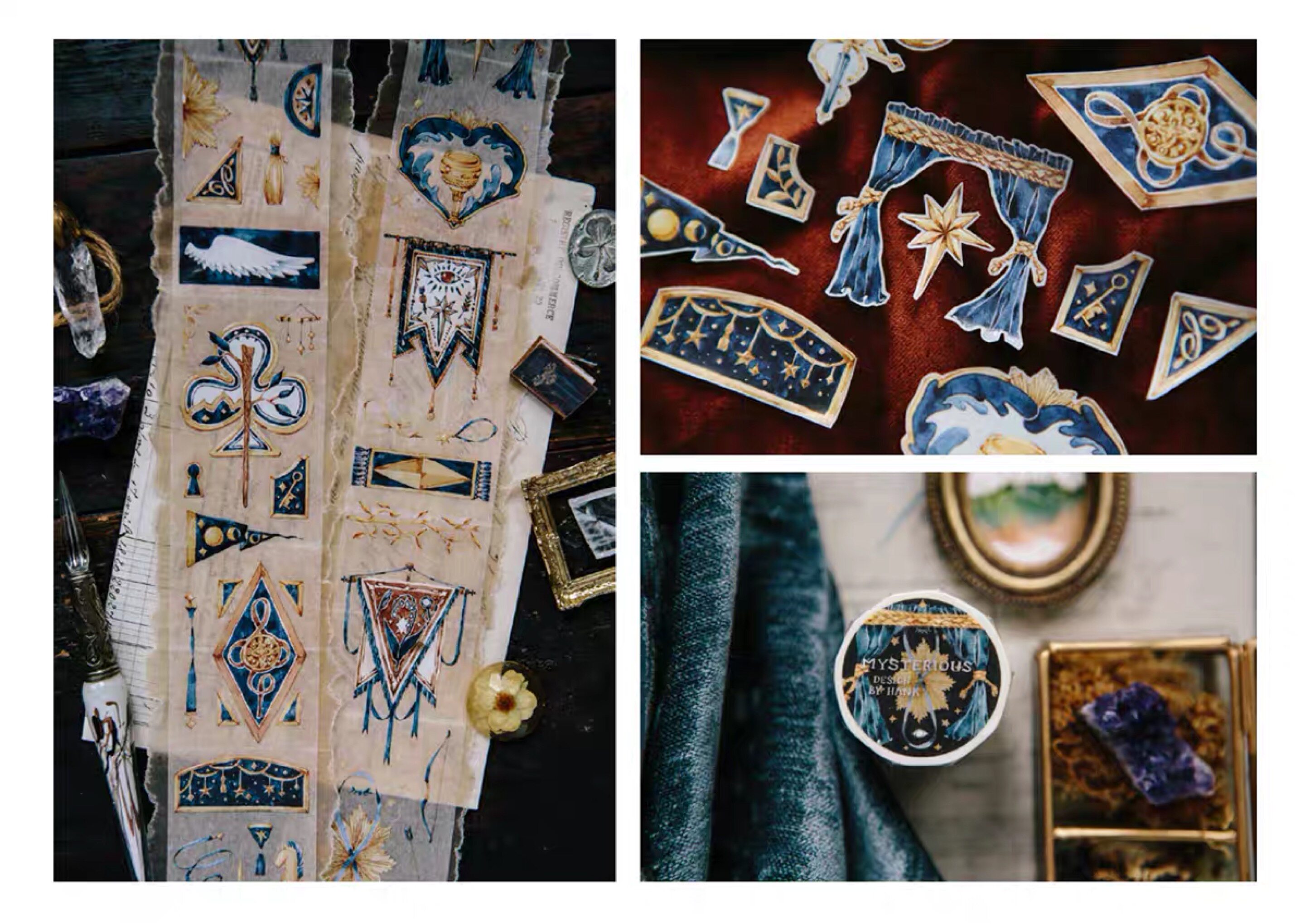 (Little Lin a few) OURS Forest good friends mystery yarn small things food small things and paper adhesive tapes