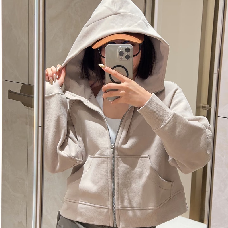 1.15 Desert Brown Scb Full-Zip Hooded Sweatshirt Sports Jacket/Coverall Is Stylish and Versatile