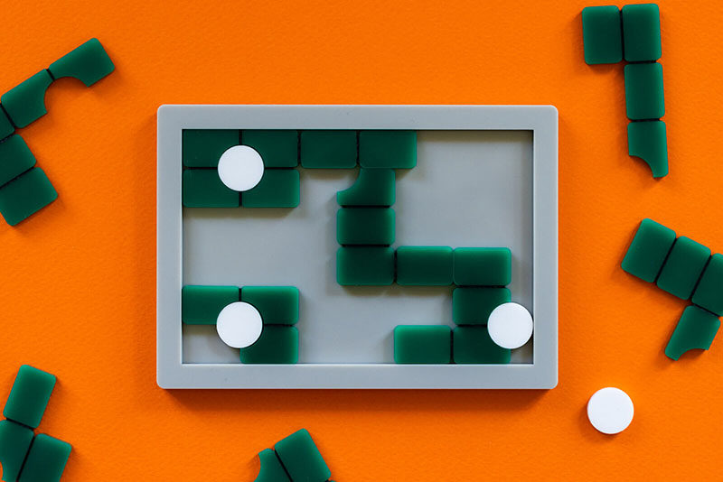 товар из китая utto-puzzle绿色拼图green 13浅香遊益智类烧脑玩具日本正版谜题 Utto/puzzle