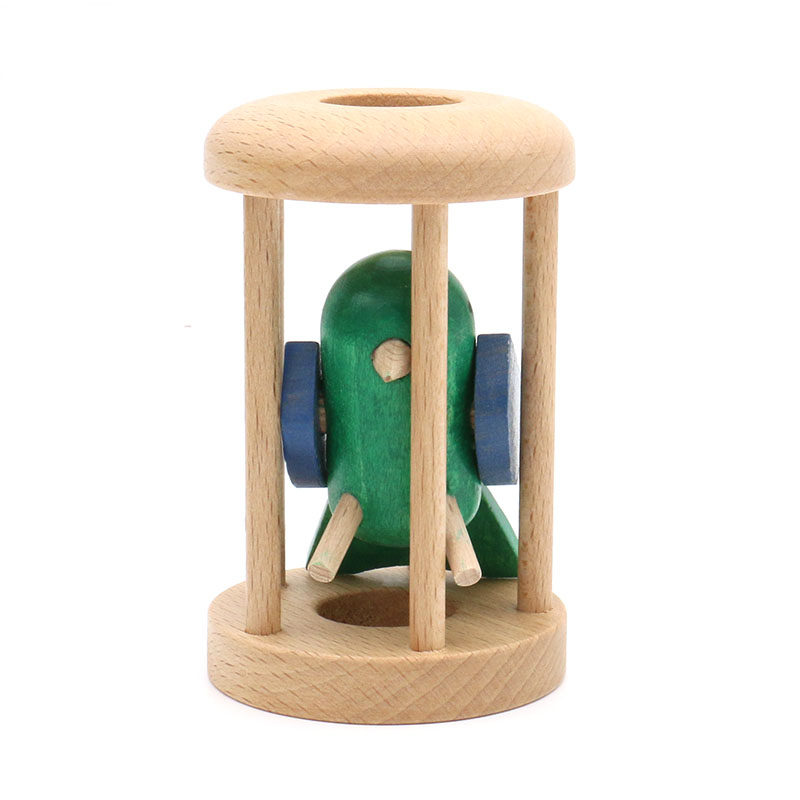 Настольная игра owl in cage 笼中之鸟笼中取物孔明锁智力益智解谜玩具木质猫头鹰