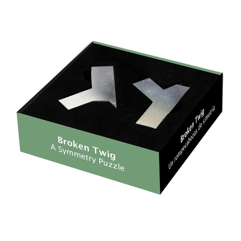 товар из китая recent toys折断的细枝broken twig金属对称拼图益智解谜烧脑玩具