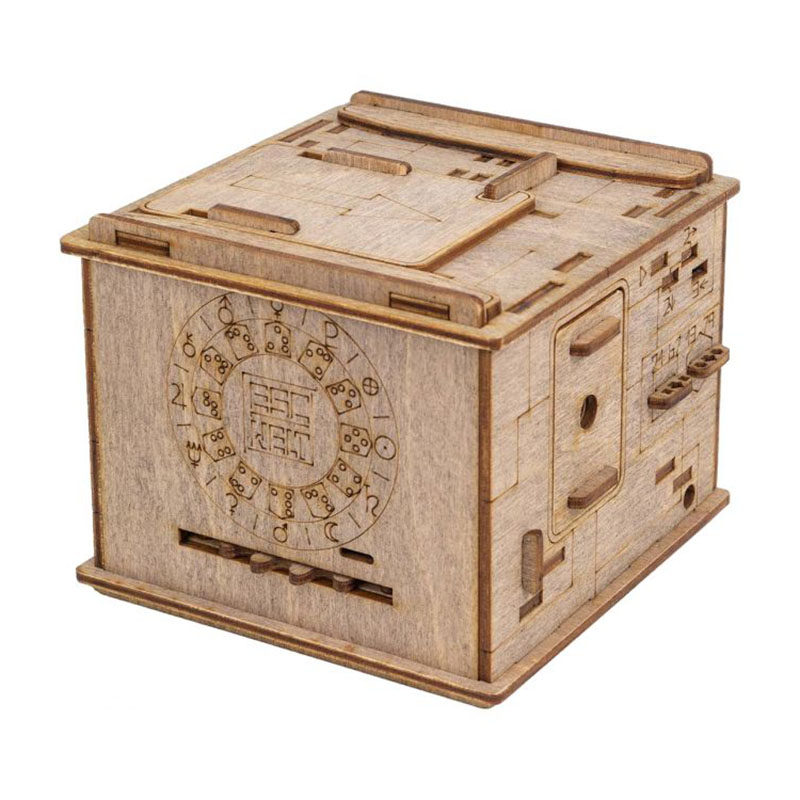 товар из китая esc welt太空盒space box 烧脑木质解谜机关匣益智puzzle德国玩具
