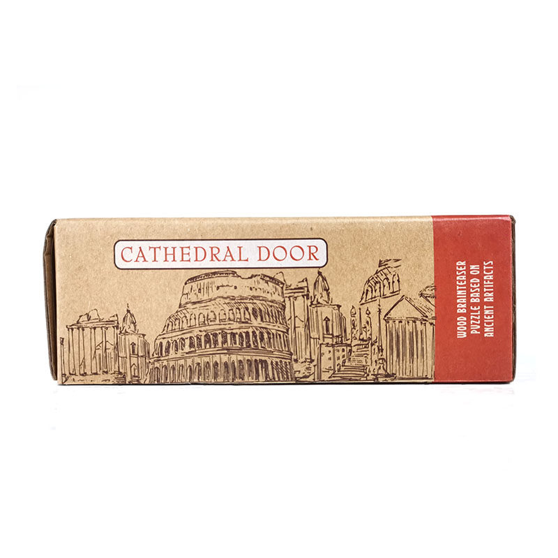 Настольная игра project genius罗马大教堂门拼图cathedral door成人益智烧脑玩具