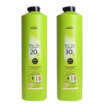 L 'Oré al's second-generation Inoya hydrogen peroxide milk for hair salons 1L hydrogen peroxide hair cream coloring hydrogen peroxide milk