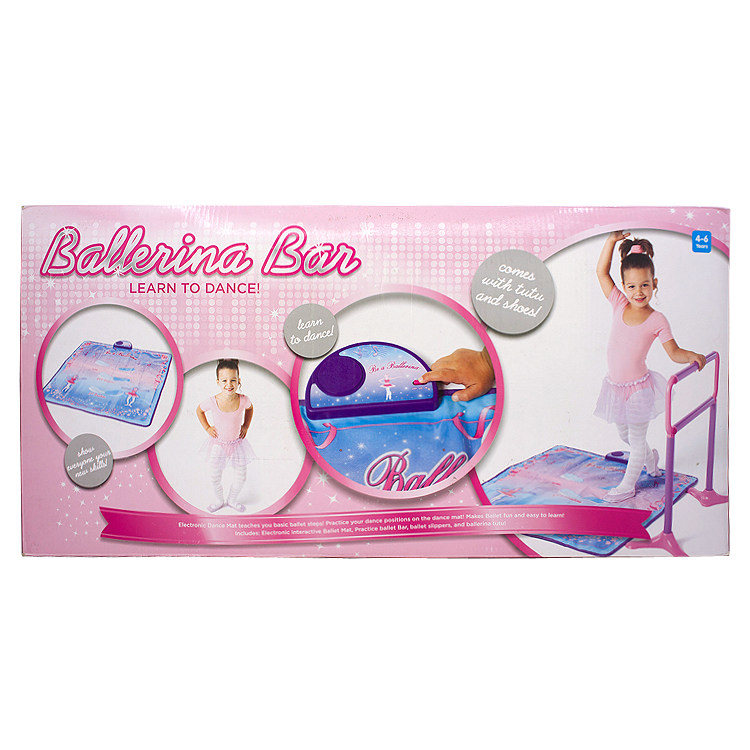 ballreina bar children's music dance blanket with bracket ballet mat with short gauze skirt dance shoe set