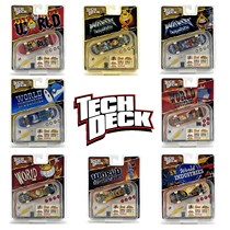 Tech Deck World Industries Sega Classic Alloy Stand Tips Finger Skateboard