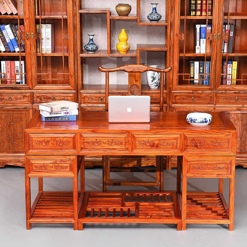 Chinese imitation antique solid wood desk Ming and Qing Classical Desk Desk and calligraphy and calligraphy Calligraphy Calligraphy Table of Doctor Calligraphy
