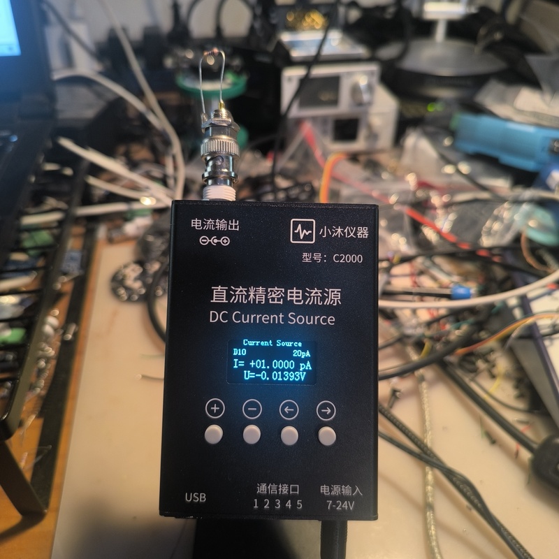Dc Precision Microcurrent Constant Current Source ±(0.1Pa-100Ma) Voltage Measurement Compatible with Keithley 6220