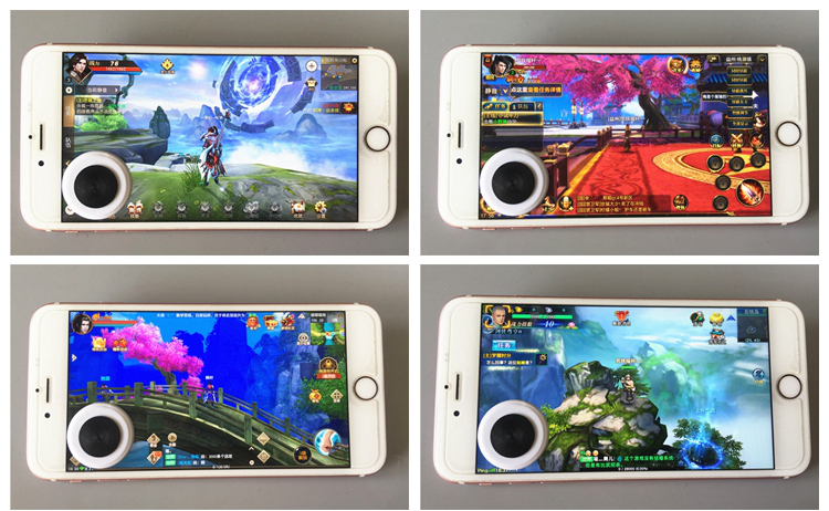 Rao sắt joystick sucker đi bộ tạo tác hiện vật để gửi vinh quang nút màn hình dán Apple Android điện thoại di động hướng hỗ trợ xbox 360 tay cầm