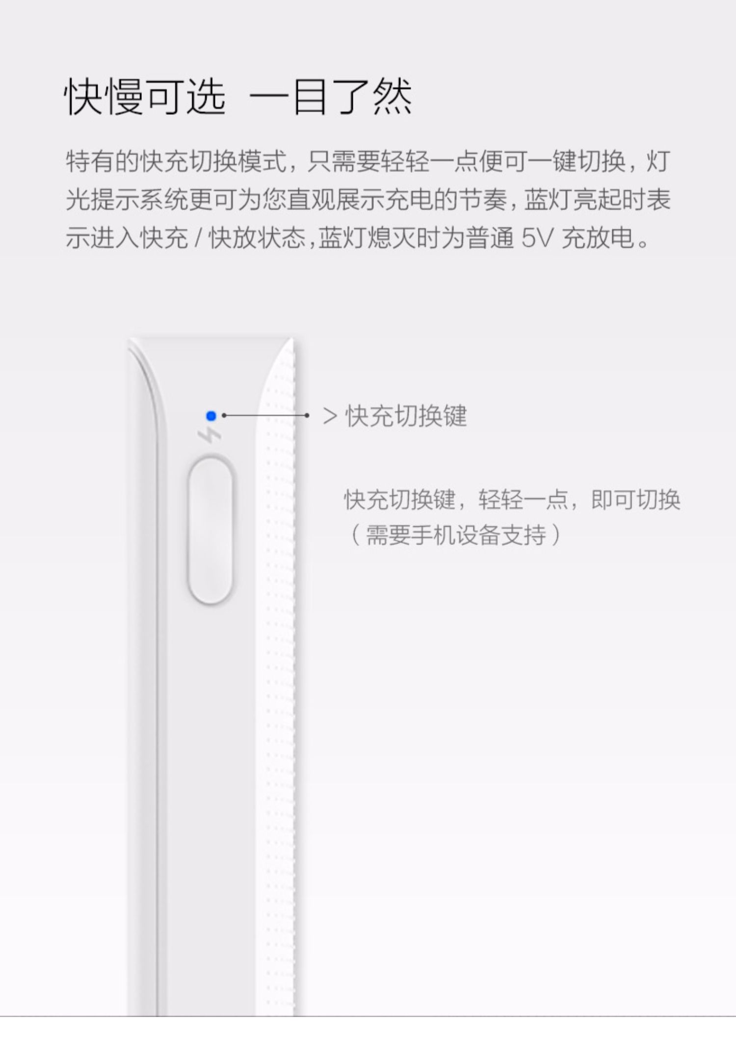 Gạo tím ZMI 10000 mAh năng lượng di động sạc nhanh hai chiều siêu mỏng di động mini dung lượng lớn sạc nhanh sạc pin sạc kho báu vivo Huawei oppo Điện thoại di động Apple phổ thông đích thực