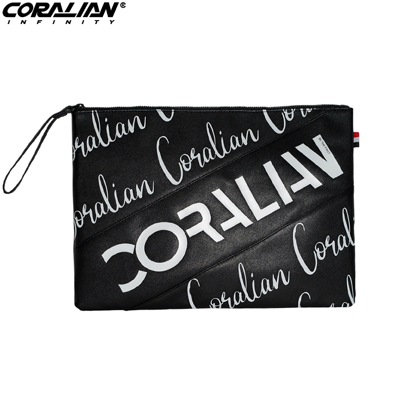 CORALIAN Léan Black Classic Sport for men and women Handbags Youth Tidal Versatile Casual Handbag