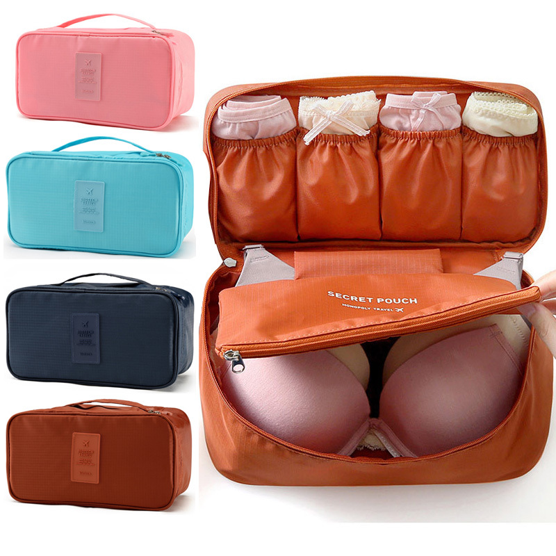Travel lingerie containing box Travel bra Contained Bag Underwear Socks Cashier Bag Finishing Bag Waterproof Finishing Bag