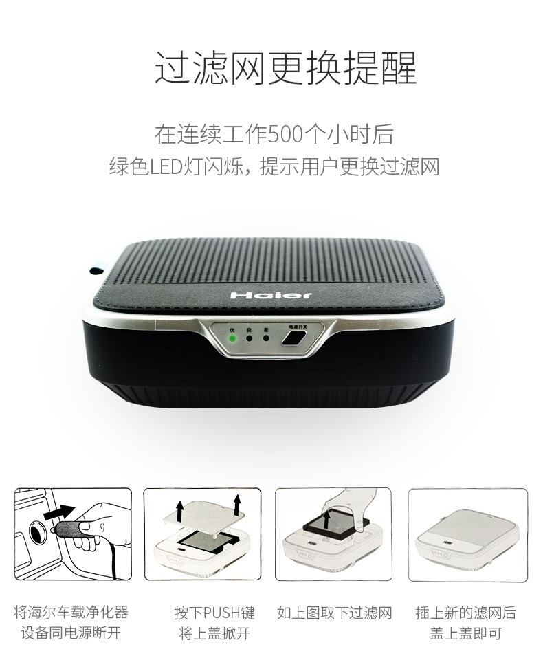 海尔Q6汽车载空气净化器除甲醛怎么样？我必须如此告诉大家实情