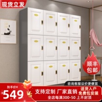 员工更衣柜瑜伽馆美容院理发店储物收纳换衣柜子健身房带锁存包柜
