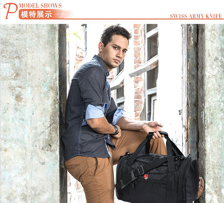 Swiss Army Knife Travel Bag Nam Bà Travel Bag Travel Travel Travel Travel Bag Business Bag Business túi kéo du lịch