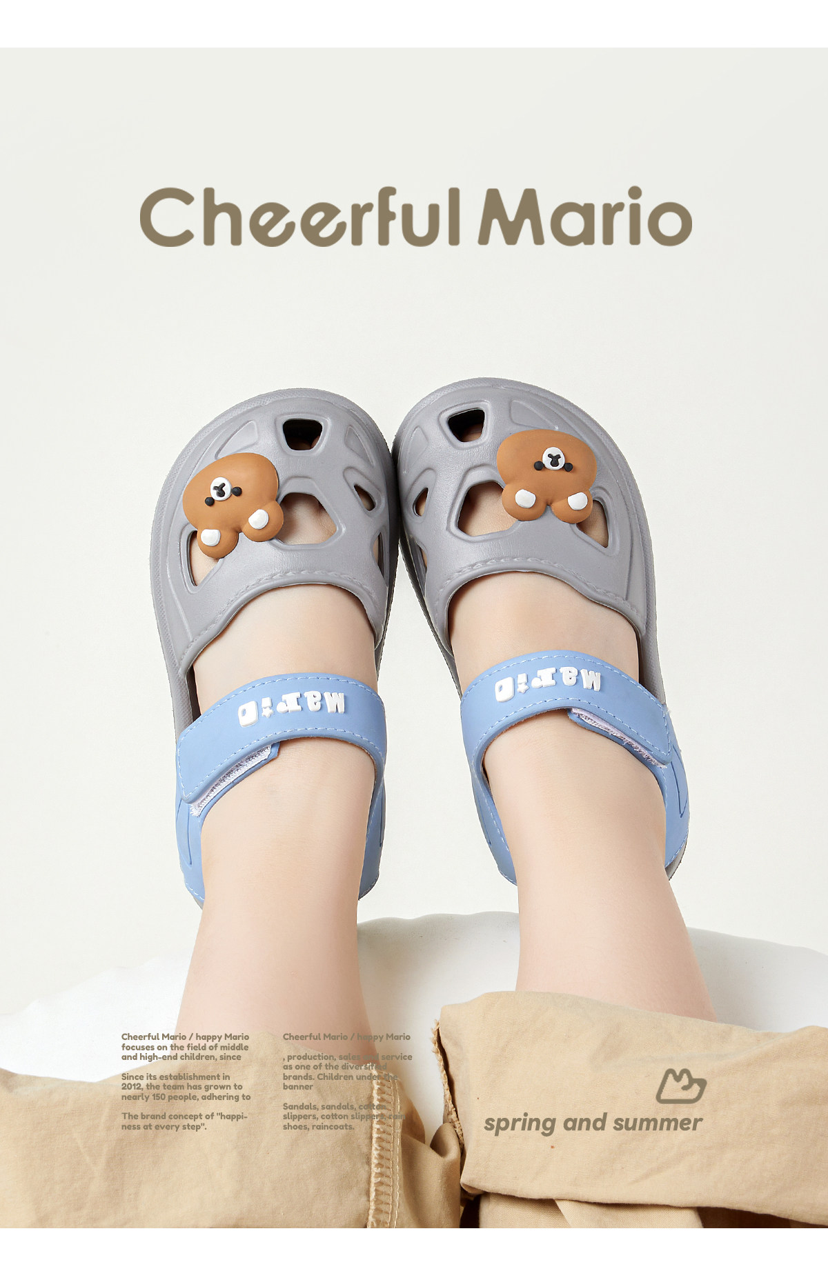 Baby Summer Toddler Closed Toe Girl Non Slip Sandals — 26