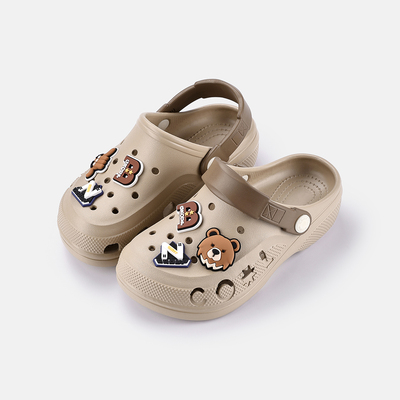 Happy Mary Outdoor Children's Sandals for Girls, Summer Soft Beach Shoes, Boys' Slippers for Older Kids — 3