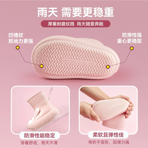 Детская нескользящая летняя обувь, детские мультяшные сапоги для раннего возраста, средней длины